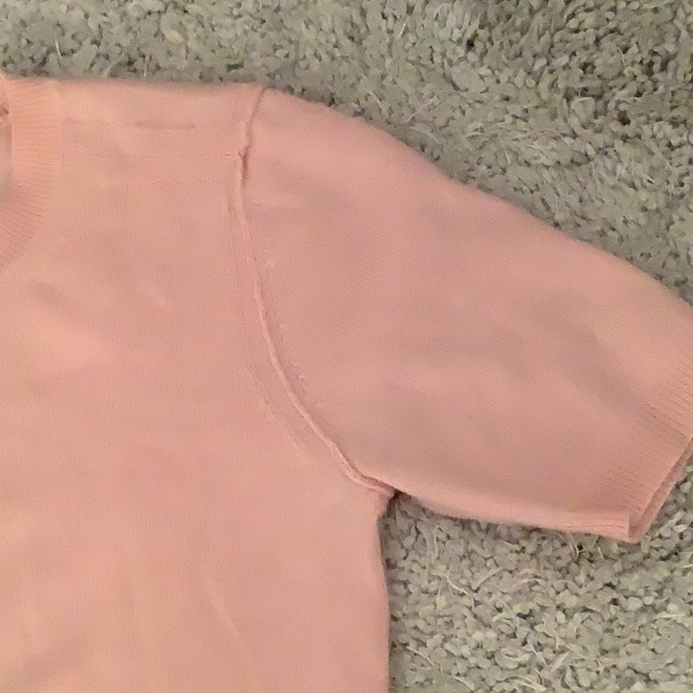 Magashoni Cashmere Short Sleeve Sweater EUC - Picture 3 of 6